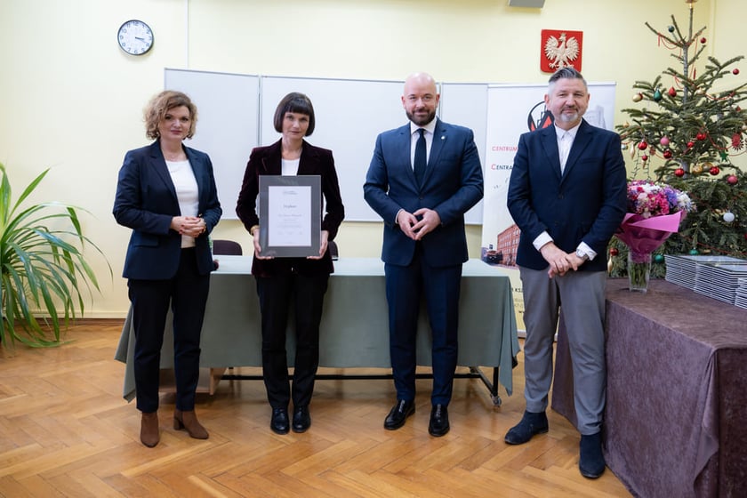 Wręczenie dyplomów dyrektorom placówek oświatowych, 10.01.2024